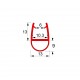 D SHAPED SHOWER DOOR SEAL FOR 8-10mm GLASS SEAL PROFILES